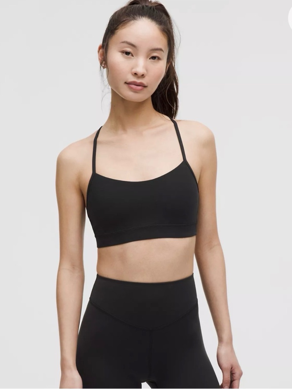 Lululemon Flow Y Bra Nulu Light Support, A–C Cups